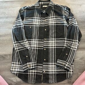 Faherty Legend SweaterShirt Women’s Black and White Large